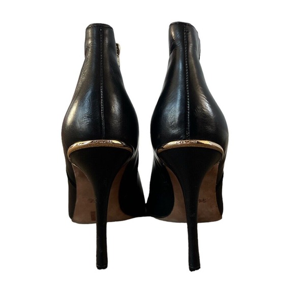 Coach Nila Bootie Black Leather Gold Hardware Size 11 - Picture 5 of 9